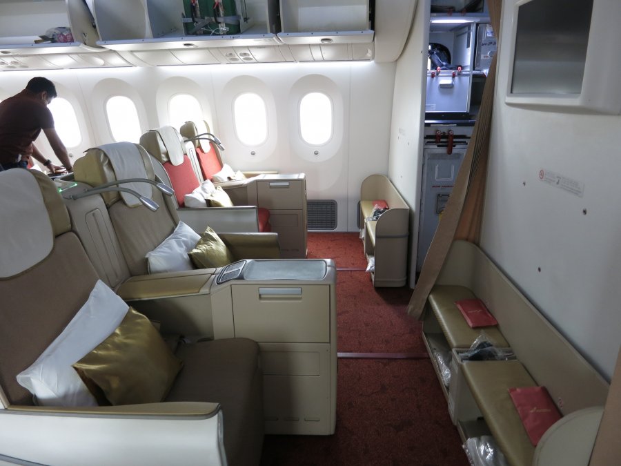 Air India Business Boeing 787 ARN-DEL, 07.JPG