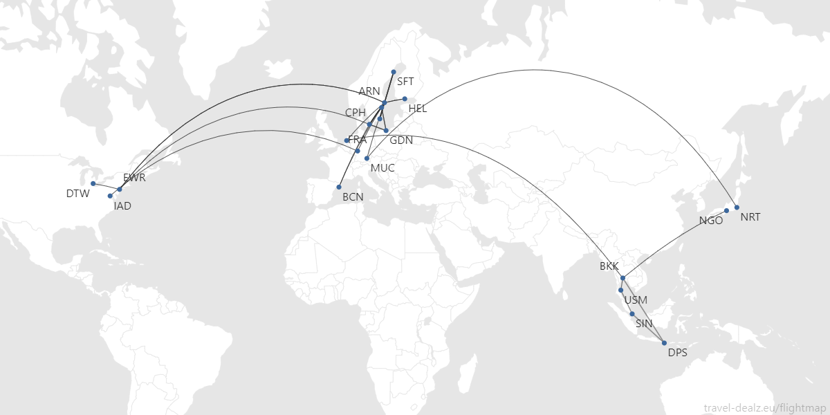 Flightmap ARN-MUC  MUC-NRT _NGO-BKK _BKK-USM _USM-SIN _SIN-DPS _DPS-BKK _BKK-AMS _AMS-ARN __KL...png