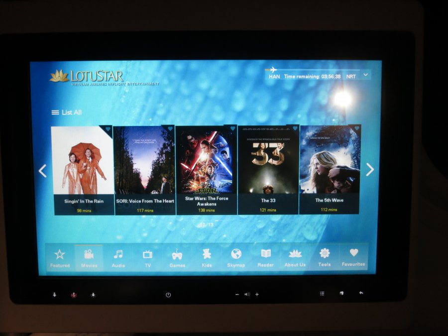 Vietnam Airlines Business class B787 HAN-NRT, 51.JPG